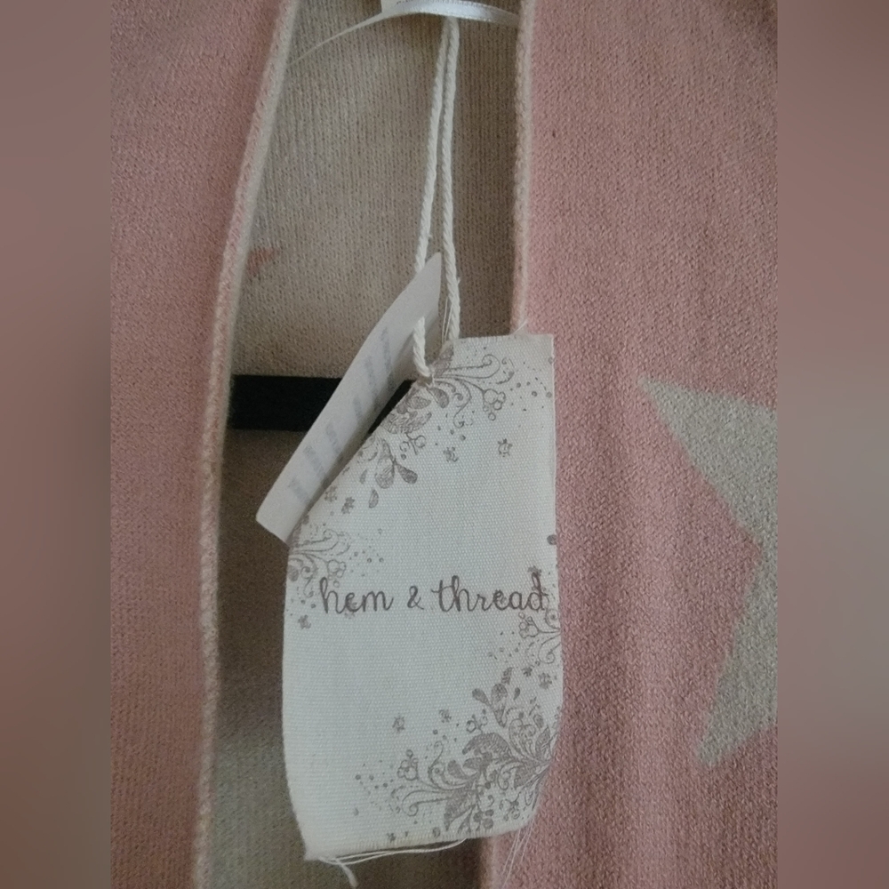Hem & Thread Stars In Flight Cardigan 🩷💛🩵 - Picture 5 of 7